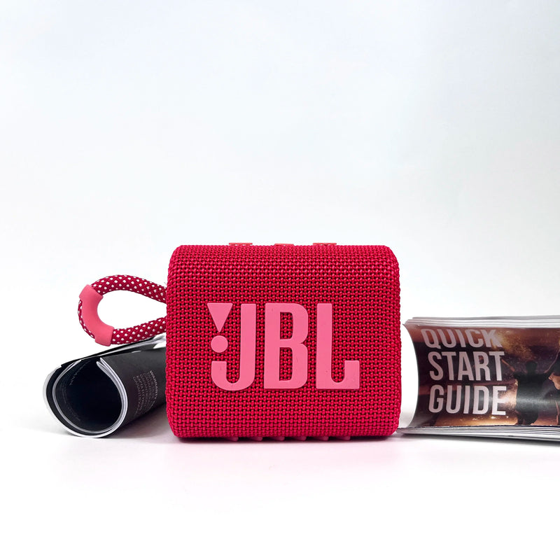 Caixa de Som Bluetooth JBL GO 3 Portátil, Resistente à Água, Para Exterior e Esportes